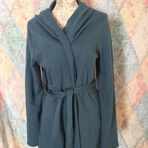 Lucky Brand  Hooded Robe w/Attached Belt